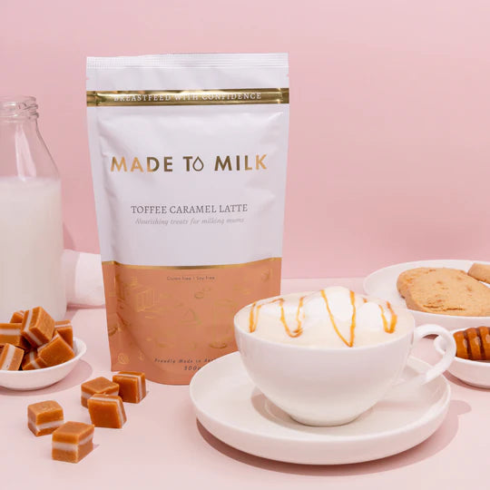 Made to Milk Deluxe Lactation Toffee Caramel Latte (300gm)