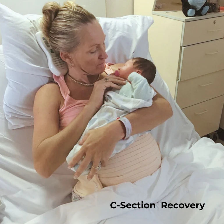 Belly Band 3-in-1 Pregnancy, Postpartum, C-Section - Bisque
