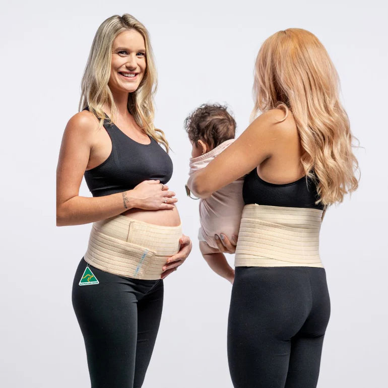 Belly Band 3-in-1 Pregnancy, Postpartum, C-Section - Bisque