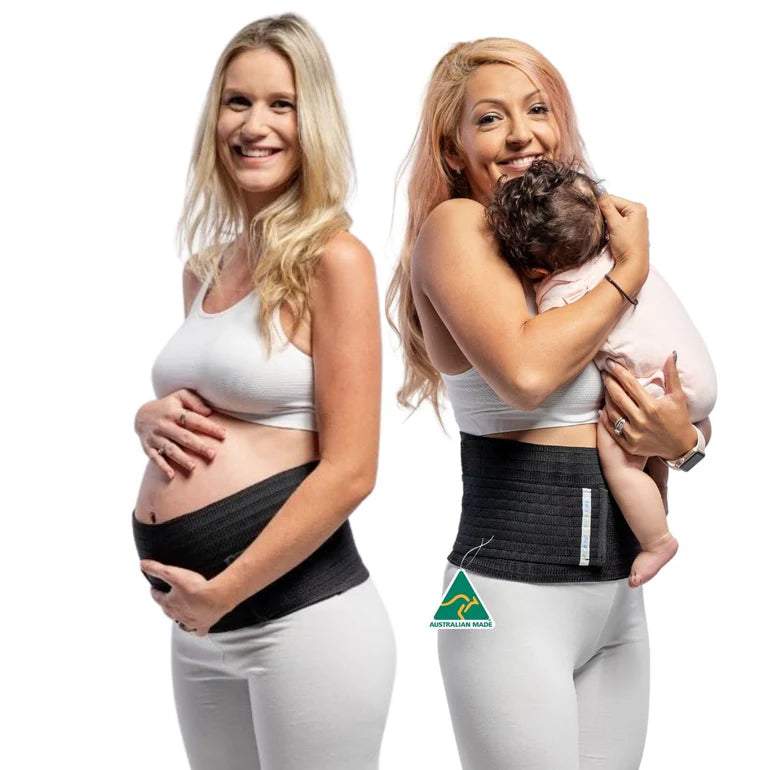 Belly Band 3-in-1 Pregnancy, Postpartum, C-Section - Black