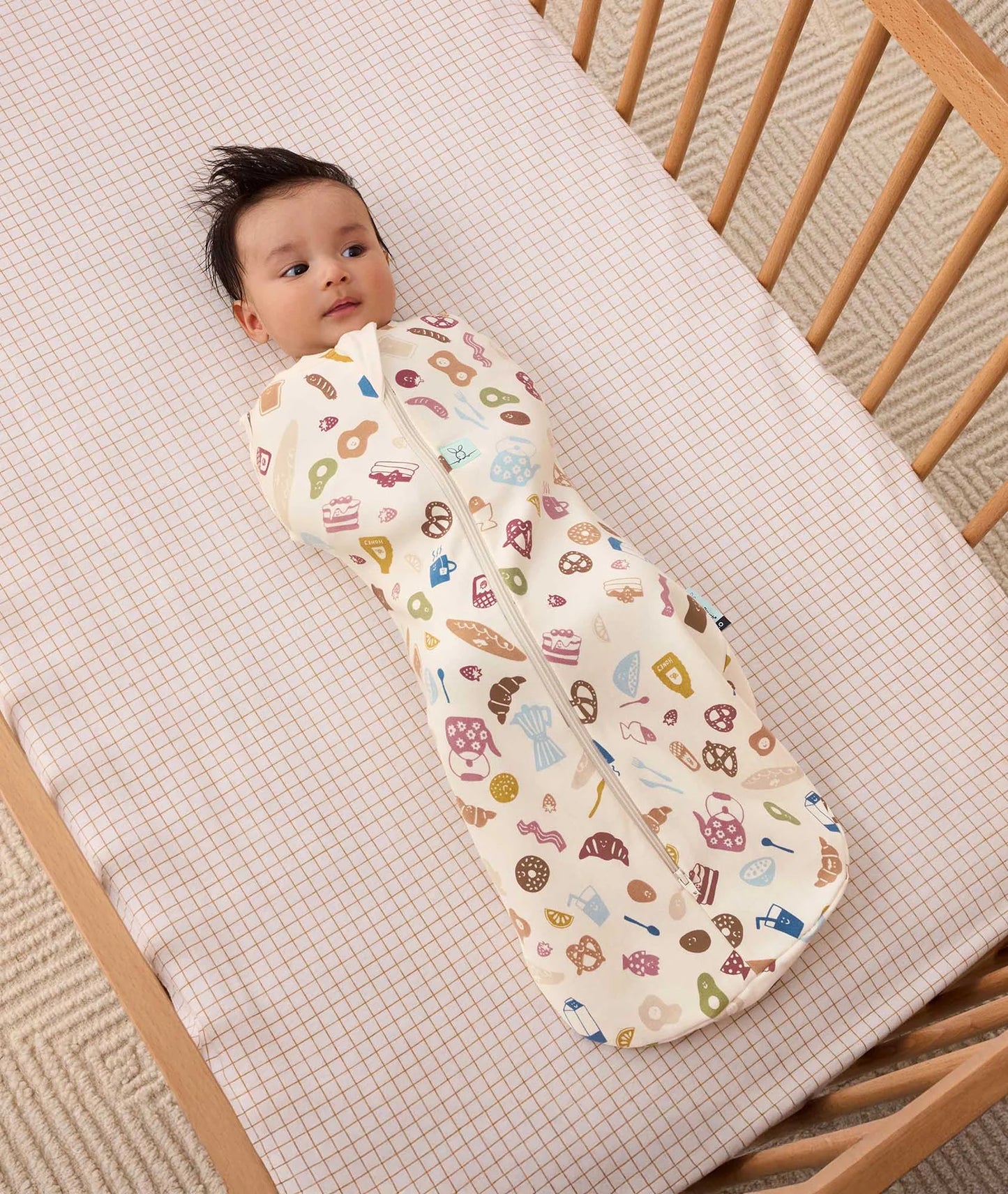 Ergo Pouch Cocoon Swaddle Bag 1.0 TOG - Bon Appetit