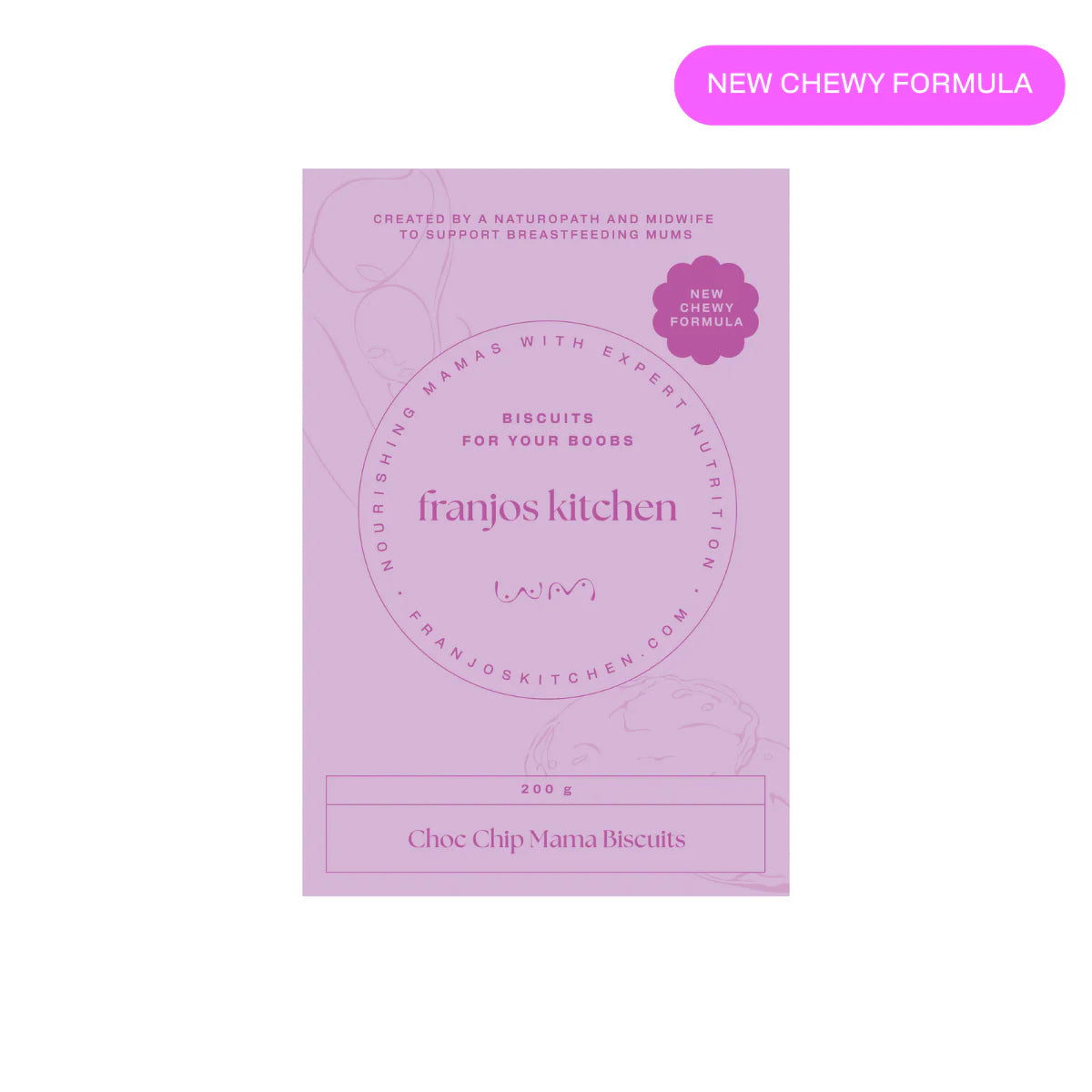 Franjo's Chocolate Chip Lactation Biscuits (Chewy)
