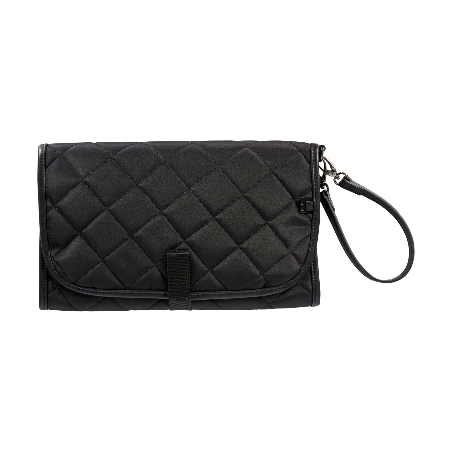 OiOi Change Mat Clutch - Black Quilt