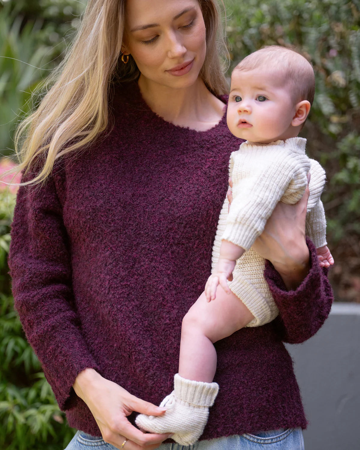 Ripe Theo Cosy Knit - Burgundy