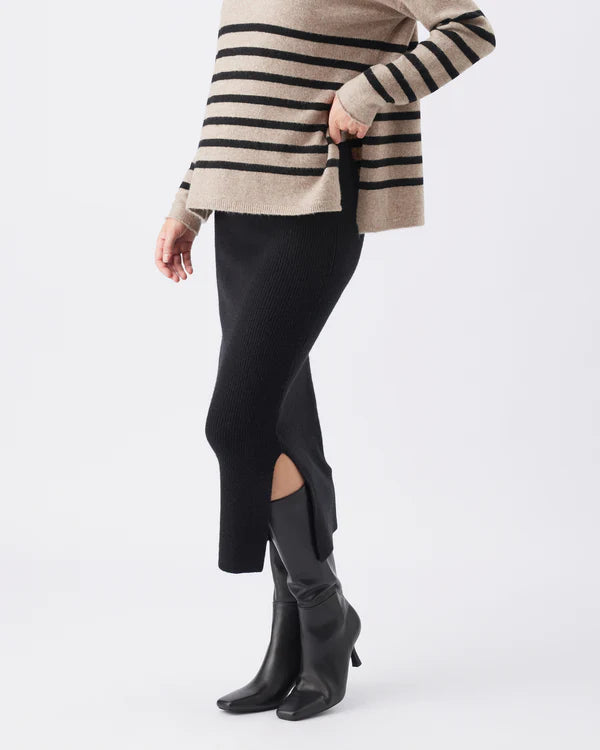 Ripe Dani Knit Skirt - Black