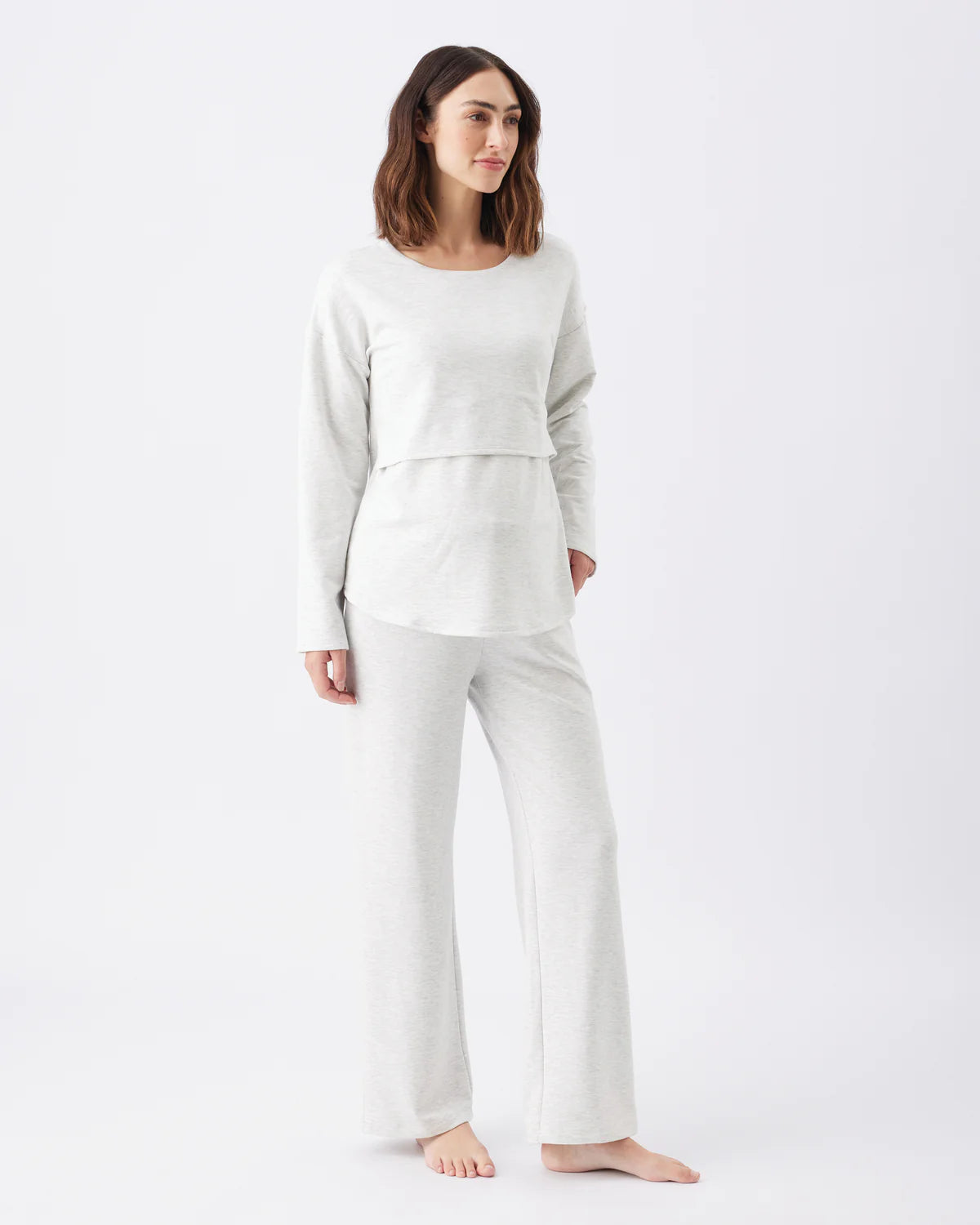Ripe Super Soft Lounge Pant - Silver Marle