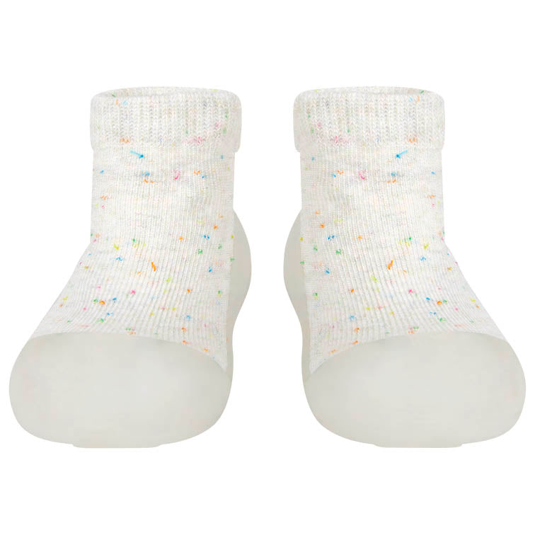 Toshi Organic Hybrid Walking Socks - Snowflake
