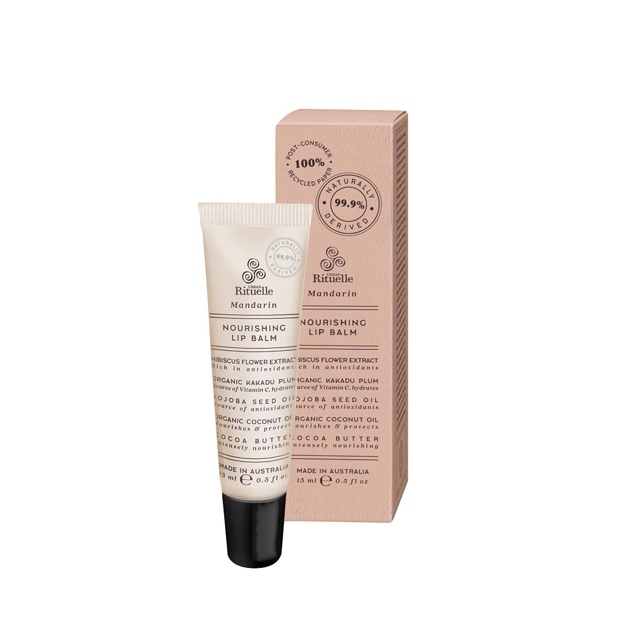 Urban Rituelle NR 15ml Nourishing Lip Balm - Mandarin