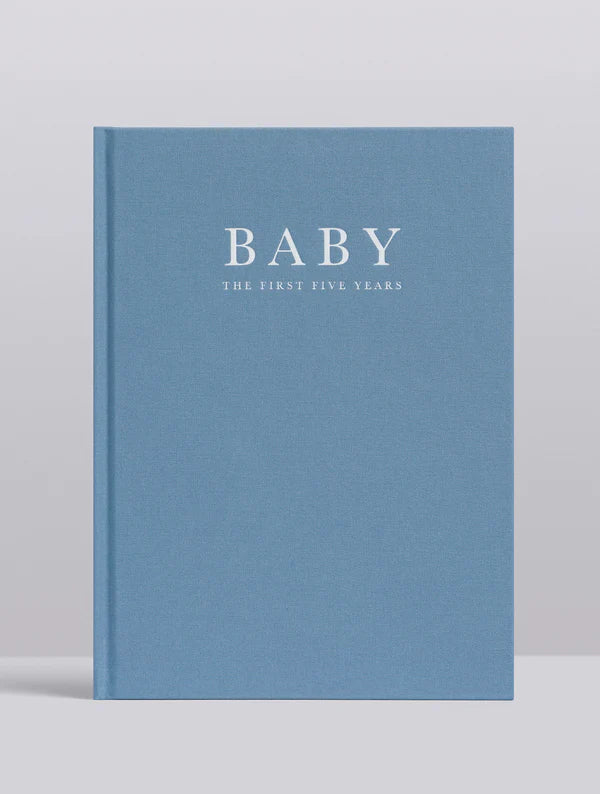 Write To Me Baby Journal - Birth to 5 Years - Blue