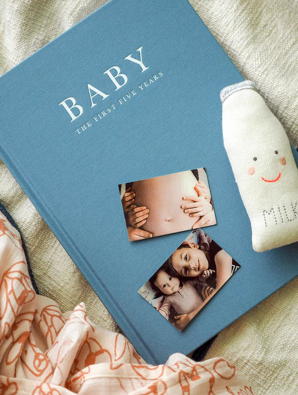 Write To Me Baby Journal - Birth to 5 Years - Blue