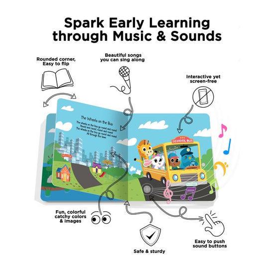 Ditty Bird Children's Songs Musical Book