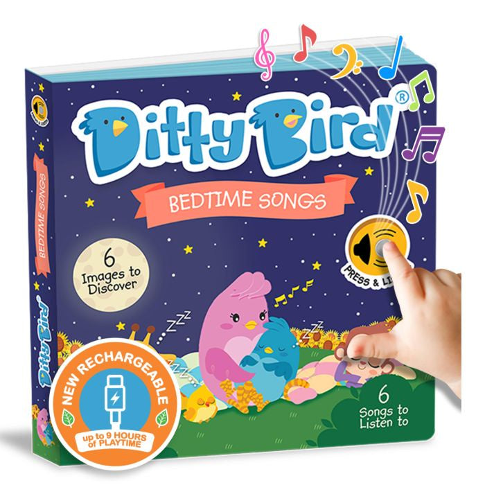 Ditty Bird Bedtime Songs Musical Book