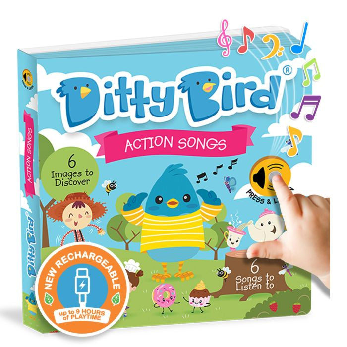 Ditty Bird Action Songs Musical Book