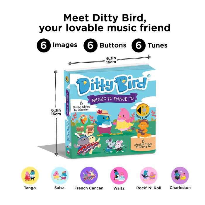 Ditty Bird Music To Dance To Musical Book