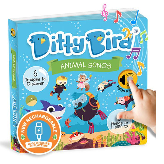 Ditty Bird Animal Songs Musical Book