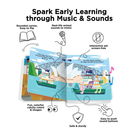 Ditty Bird Sounds of Australia Musical Book