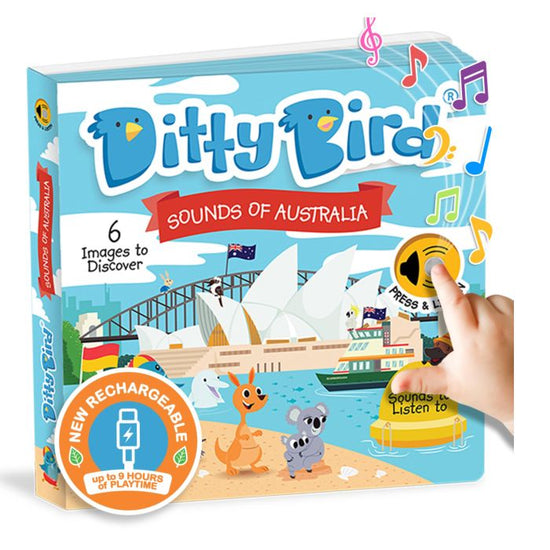 Ditty Bird Sounds of Australia Musical Book