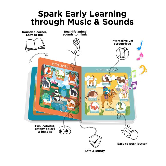 Ditty Bird First 100 Words Musical Book