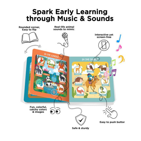 Ditty Bird First 100 Words Musical Book