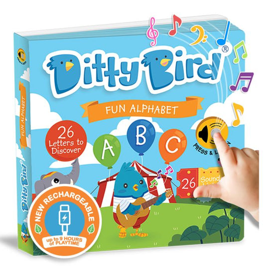 Ditty Bird Fun Alphabet Musical Book