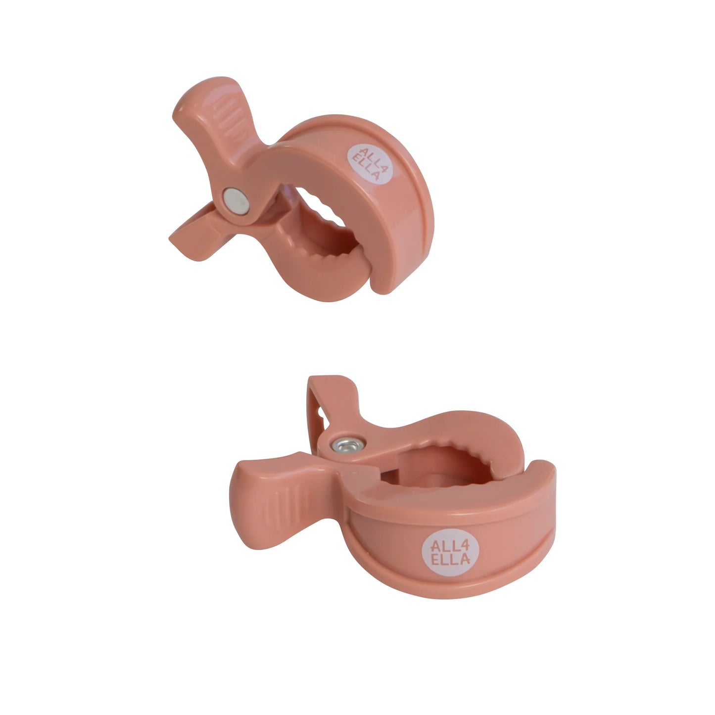All4Ella Pram Pegs 2pk - Peach