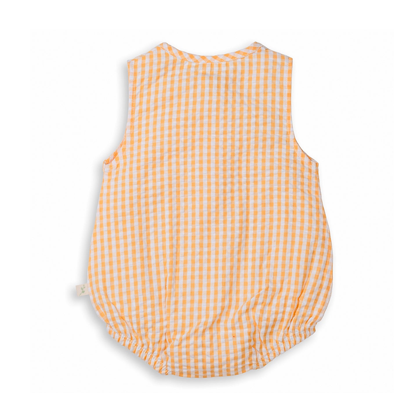 Tiny Twig Bubble Romper - Yarrow Gingham