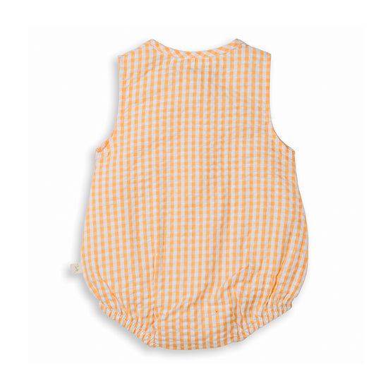 Tiny Twig Bubble Romper - Yarrow Gingham