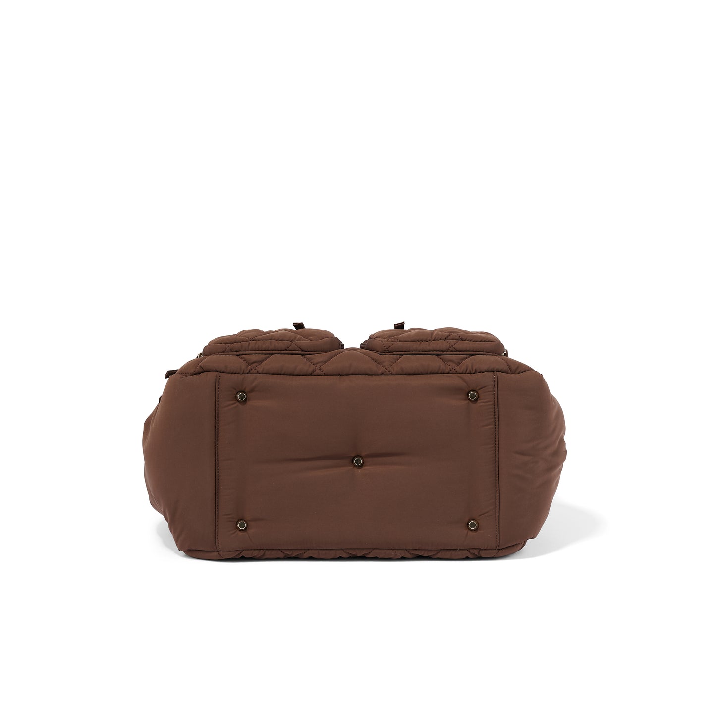 OiOi Carry All Nappy Bag - Puffy Chocolate (Quilt)