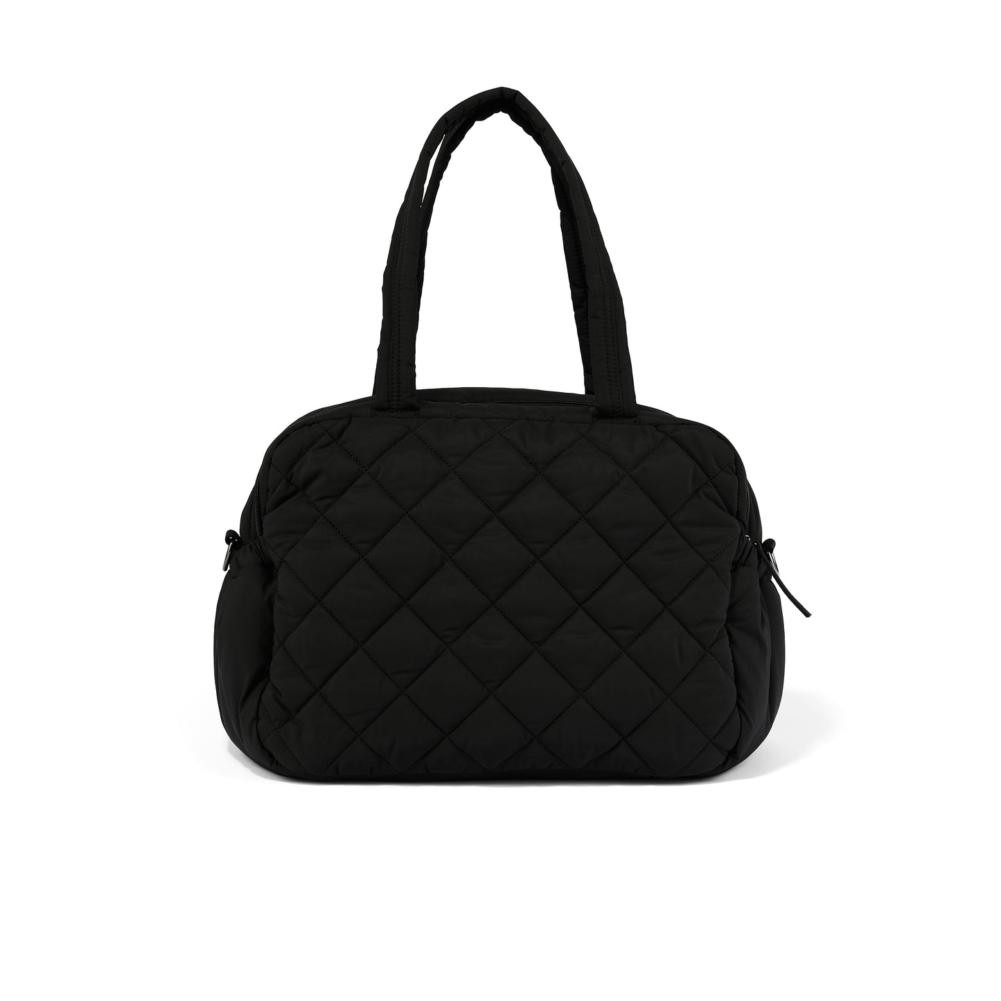 OiOi Carry All Nappy Bag - Puffy Black (Quilt)
