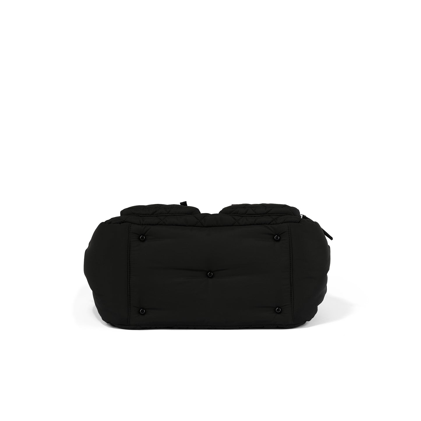 OiOi Carry All Nappy Bag - Puffy Black (Quilt)