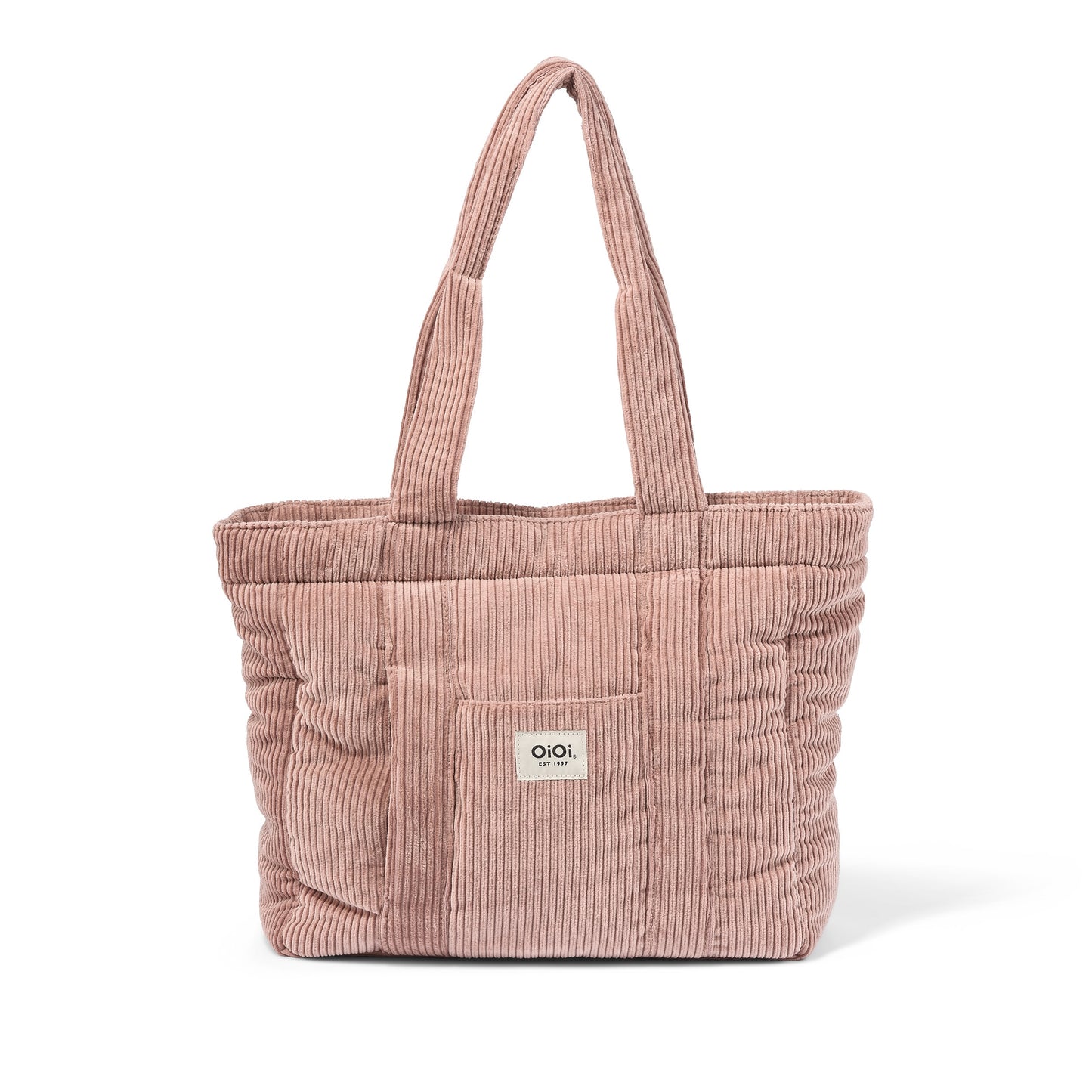 OiOi Everyday Tote - Rose Pink Corduroy