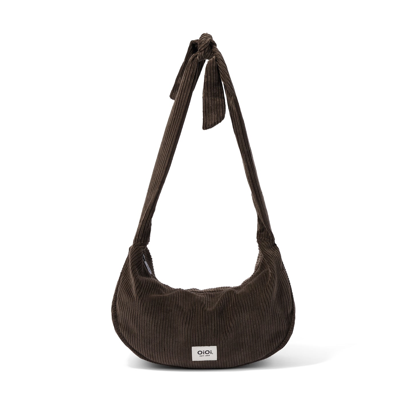 OiOi Luna Crossbody - Chocolate Brown Corduroy