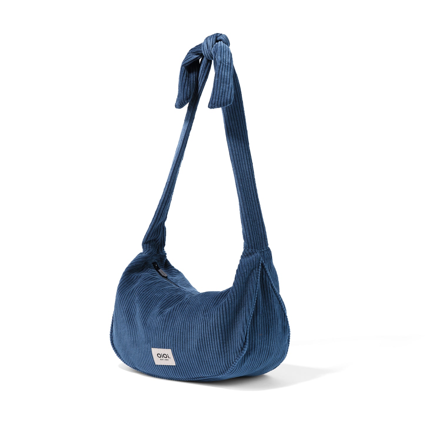 OiOi Luna Crossbody - Ocean Blue Corduroy