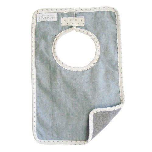 Alimrose Bobby Bib Grey Linen