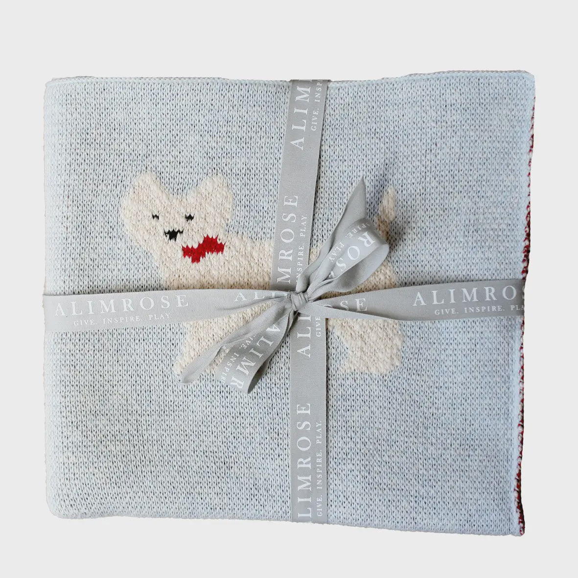 Alimrose Westie Puppy Baby Blanket