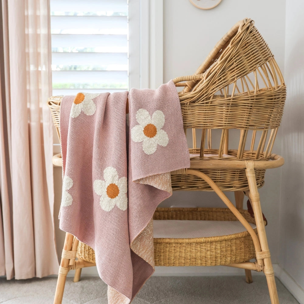 Alimrose Daisy Days Baby Blanket