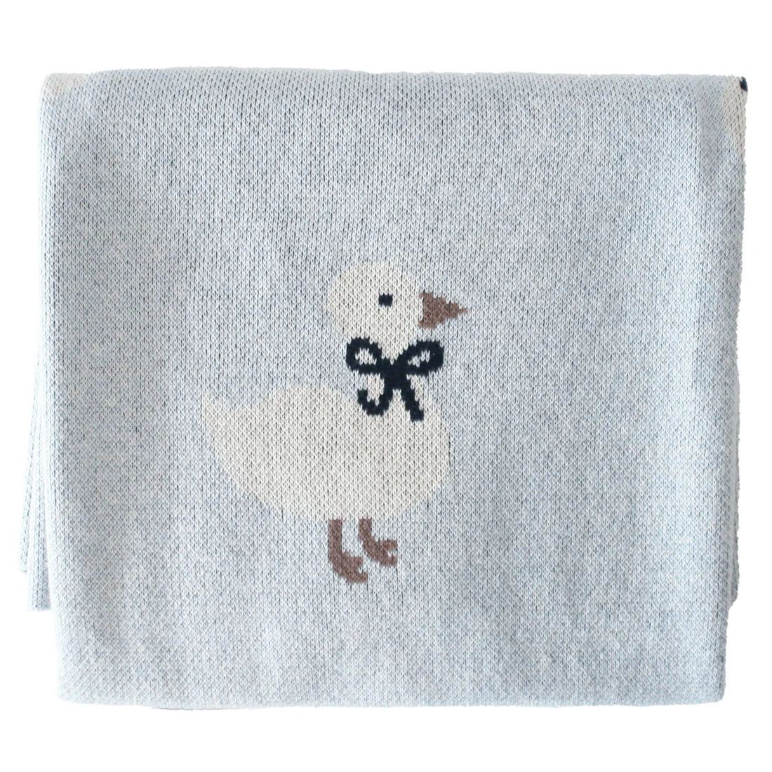 Alimrose Duck Baby Blanket - Blue
