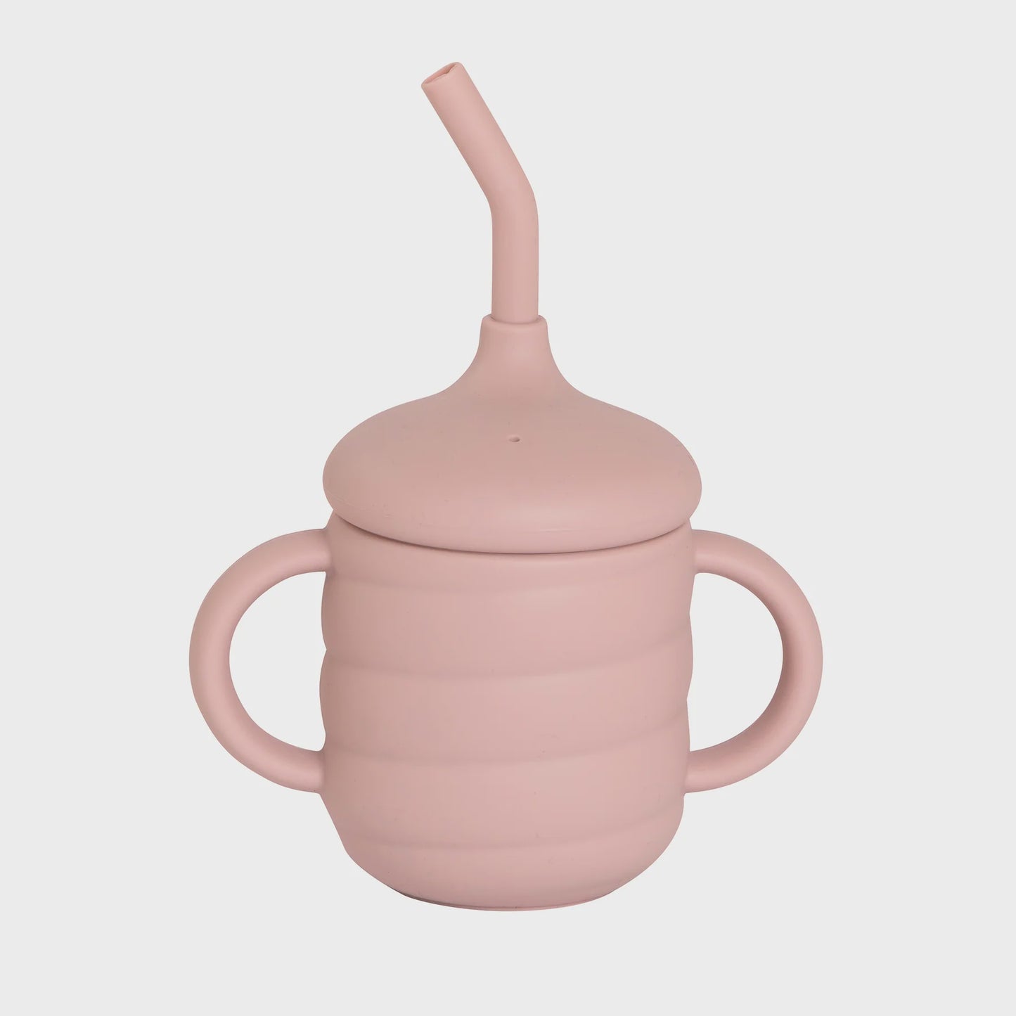 All4Ella Silicone Sippy Cup - Dusty Pink