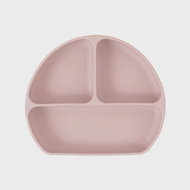 All4Ella Silicone Suction Plate - Dusty Pink