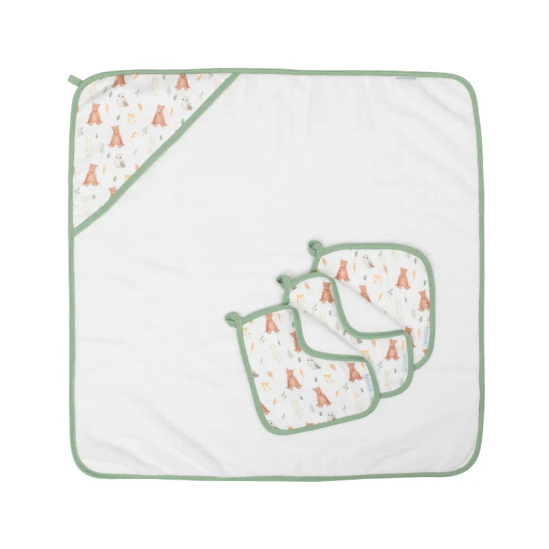 All4Ella Hooded Towel - Forest Friends