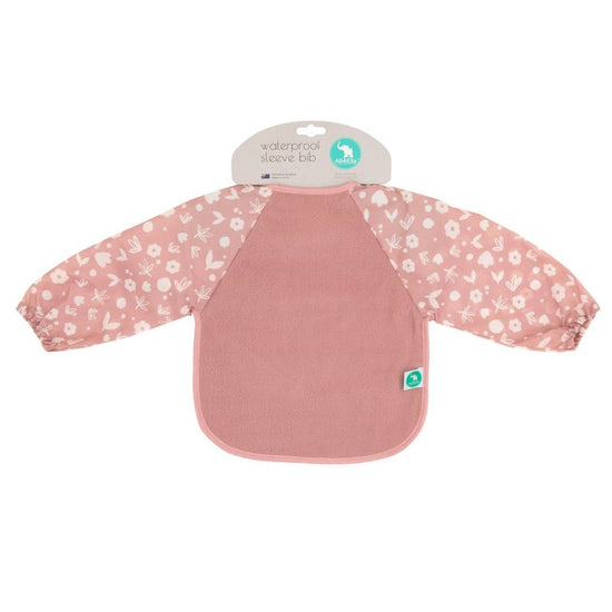 All4Ella Long Sleeve Waterproof Bib - Dusty Pink