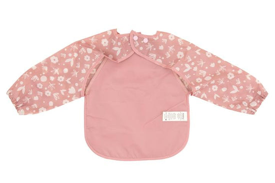 All4Ella Long Sleeve Waterproof Bib - Dusty Pink