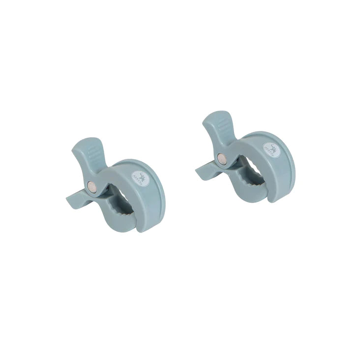All4Ella Pram Pegs 2pk - Steel Blue
