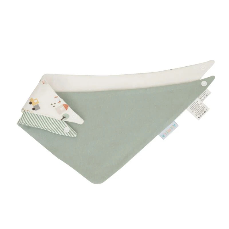 All4Ella Bandana Bib 2pk - Country Farm