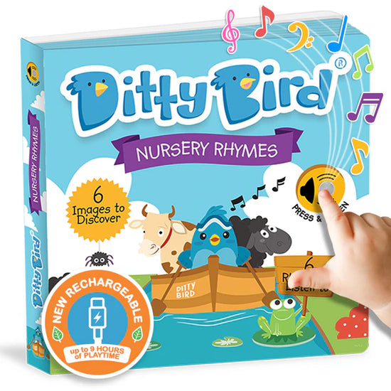 Ditty Bird Nursery Rhymes Musical Book