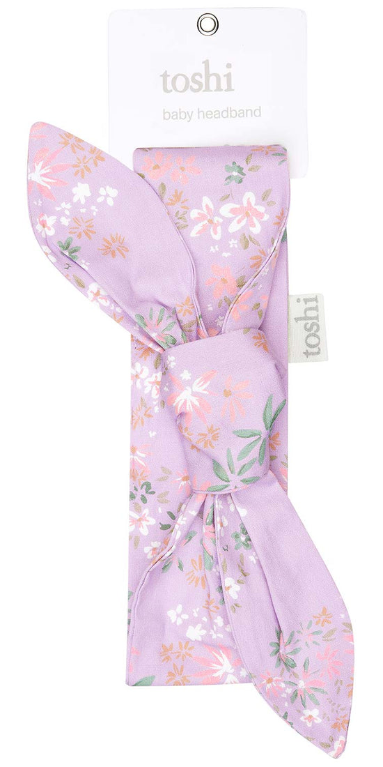 Toshi Baby Headband Athena - Lavender