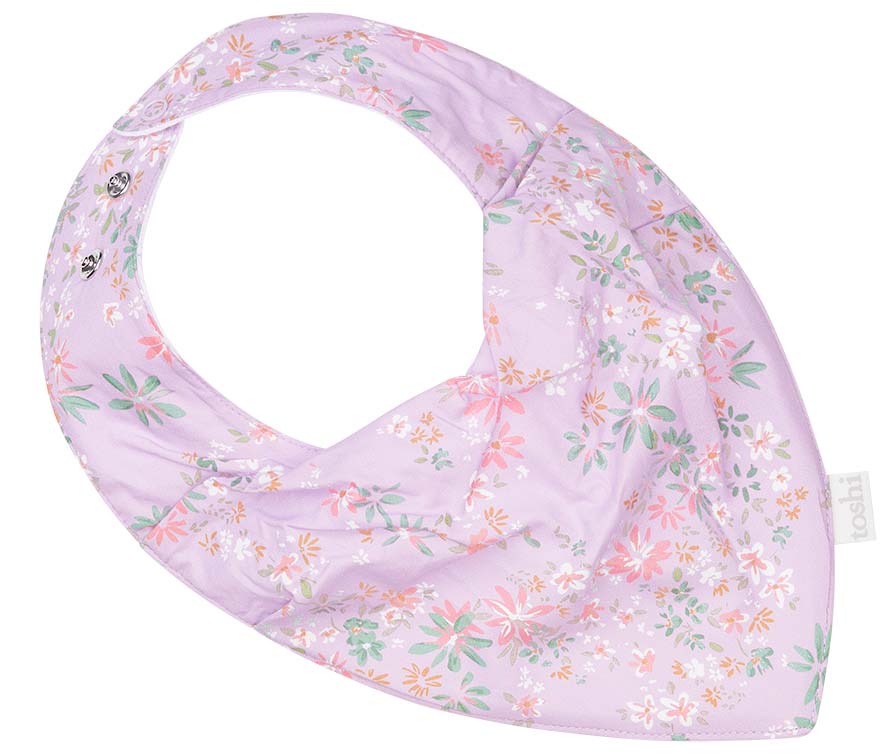 Toshi Baby Bib Bandana Athena - Lavender