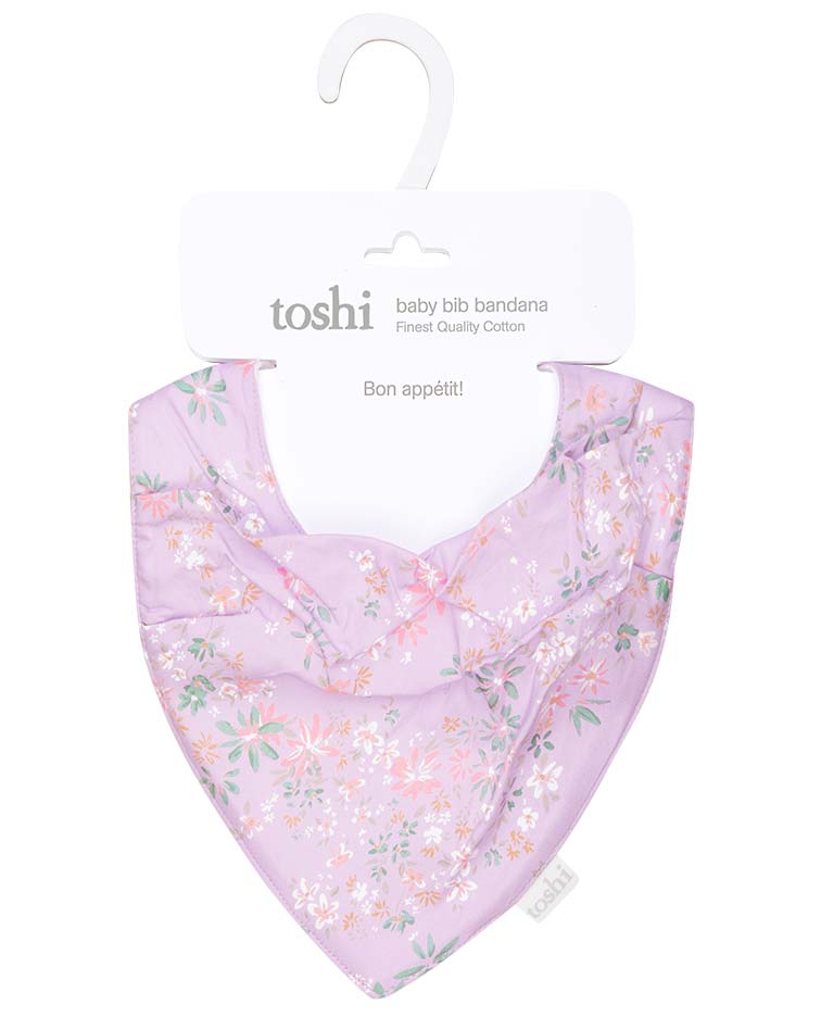 Toshi Baby Bib Bandana Athena - Lavender