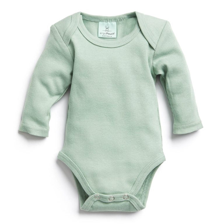 Ergo Pouch Long Sleeves Bodysuit 0.2 TOG - Sage