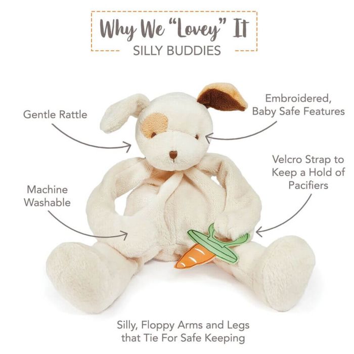 BBTB Silly Buddy Puppy Skipit Tan